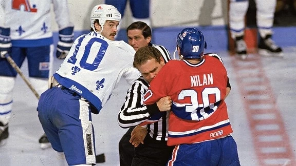 Chris Nilan Hockey MVP Group Conférence Speaker Booking Agent Contact 